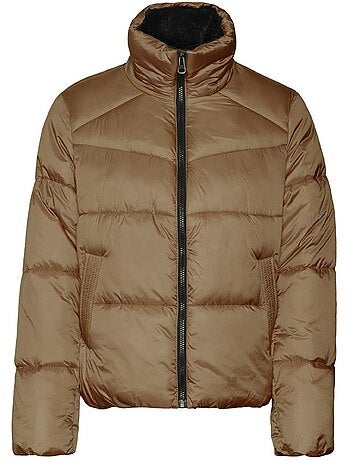 Casaco Acolchoado Castanho Vero Moda Trento para Mulher