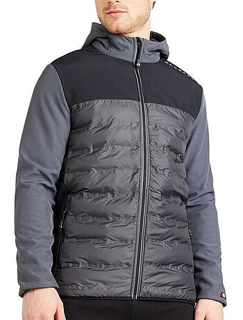 Casaco Acolchoado Cinzento Ellesse Aurunci para Homem