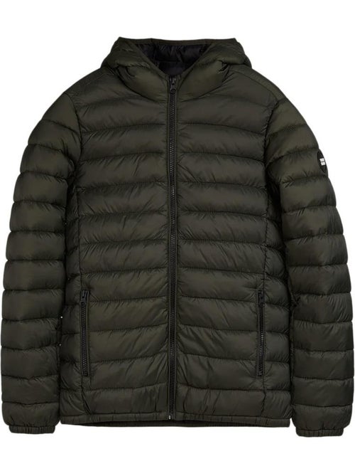Casaco Acolchoado Cinzento Escuro para Menino Teddy Smith Blighter - Kiabi Casaco Acolchoado Cinzento Escuro para Menino Teddy Smith Blighter - Kiabi