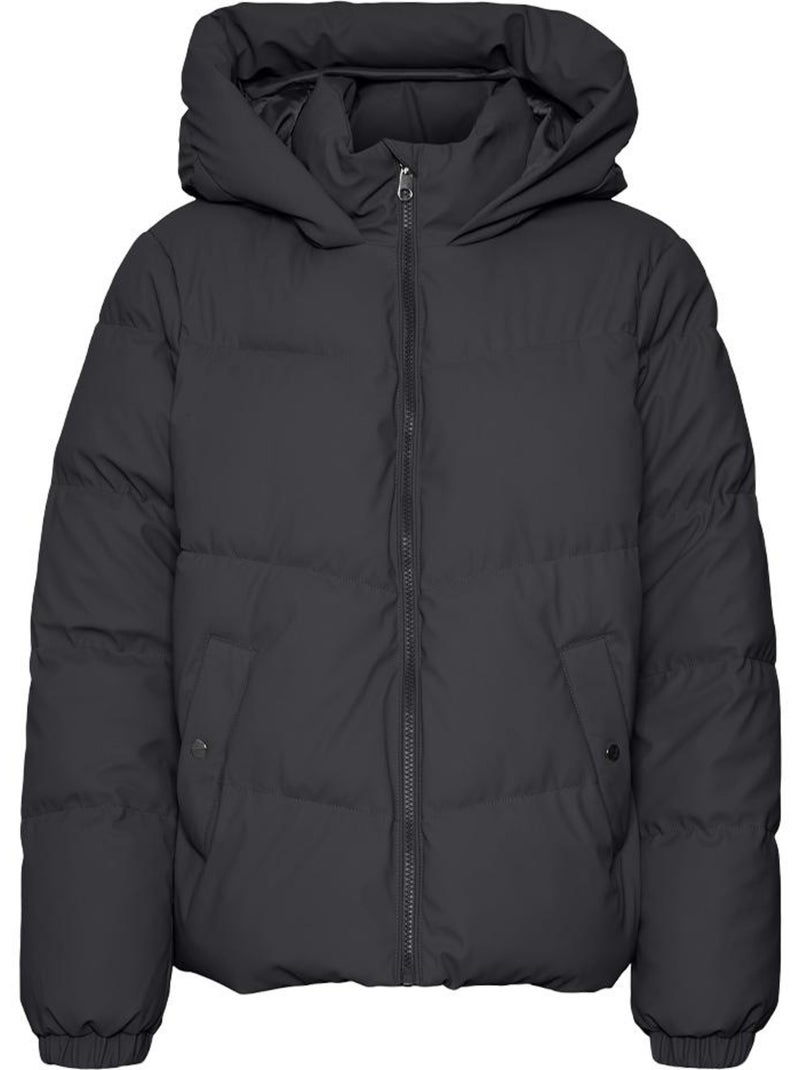 Casaco Acolchoado Cinzento Feminino Vero Moda Gretamia Cinza-prateado - Kiabi