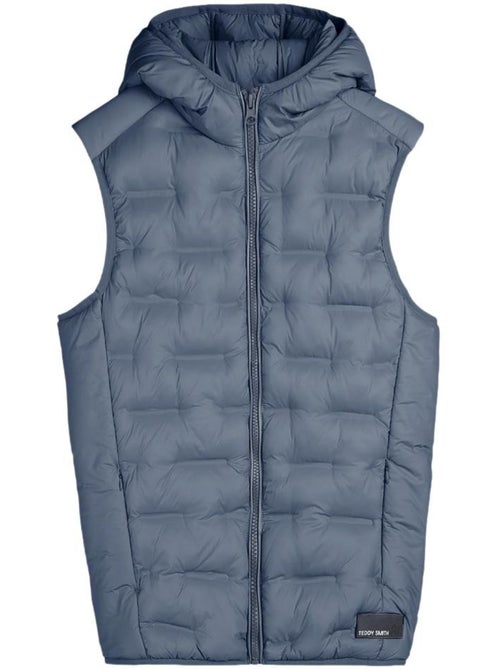Casaco acolchoado cinzento para menino teddy smith toran - Kiabi Casaco acolchoado cinzento para menino teddy smith toran - Kiabi