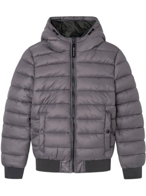 Casaco Acolchoado Cinzento Pepe Jeans Alexander para Menino - Kiabi Casaco Acolchoado Cinzento Pepe Jeans Alexander para Menino - Kiabi
