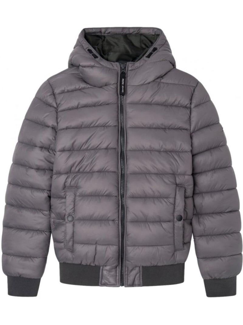 Casaco Acolchoado Cinzento Pepe Jeans Alexander para Menino Cinza-prateado - Kiabi