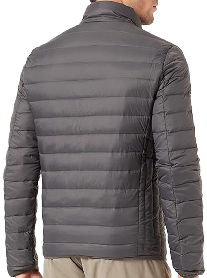 Casaco Acolchoado Cinzento Schott OaklandRS para Homem Cinza-prateado - Kiabi