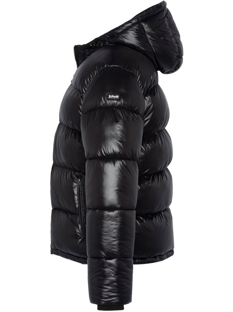 Casaco acolchoado columbus - schott Preto - Kiabi