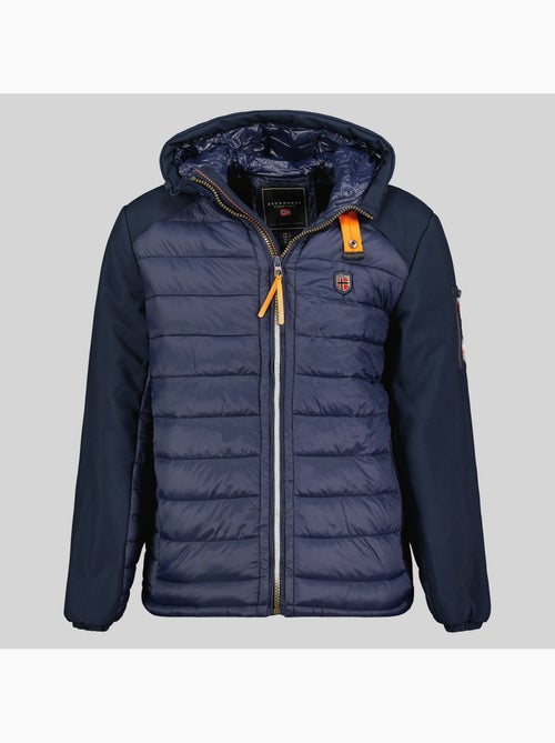Casaco acolchoado com capuz abator – geographical norway - Kiabi