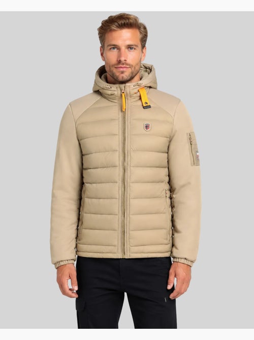 Casaco acolchoado com capuz abator – geographical norway - Kiabi Casaco acolchoado com capuz abator – geographical norway - Kiabi