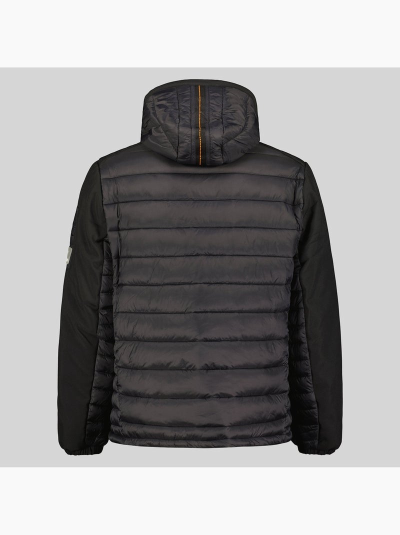 Casaco acolchoado com capuz abator – geographical norway Preto - Kiabi