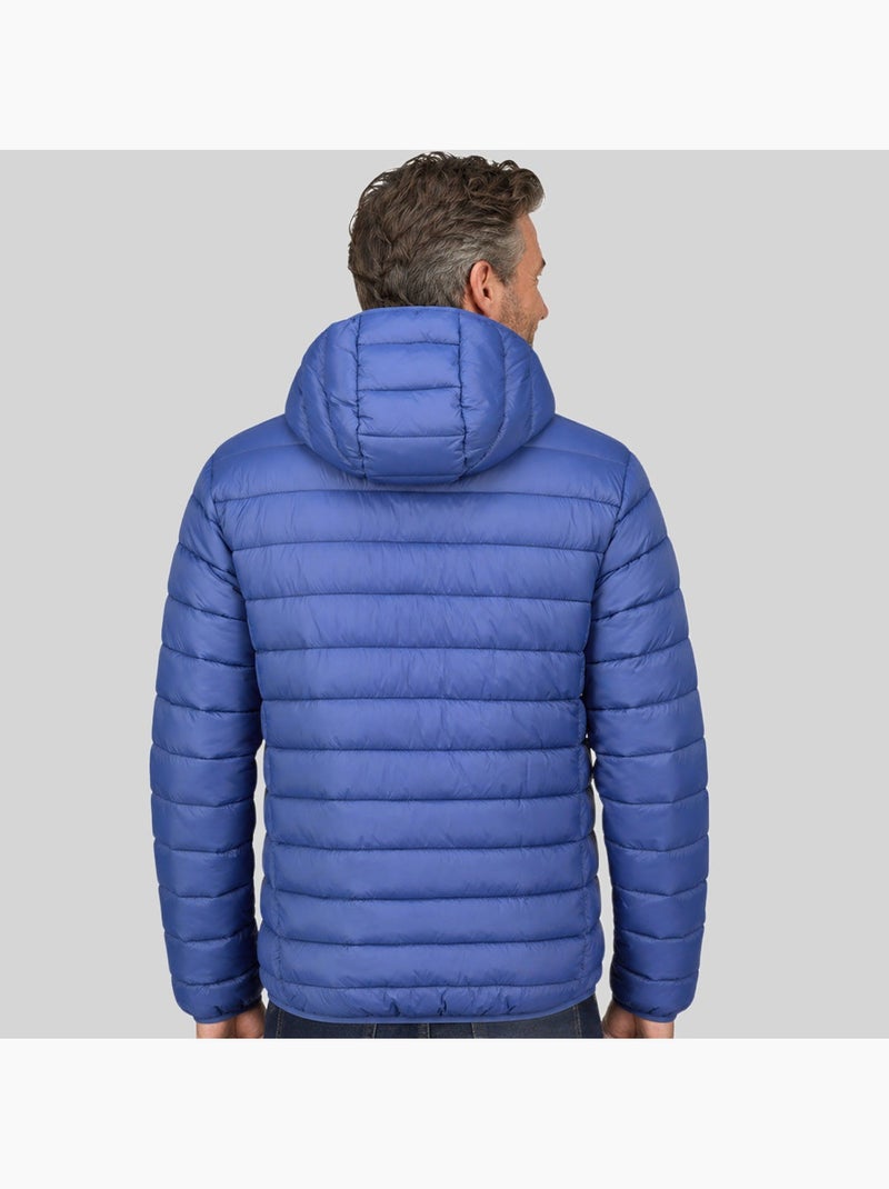 Casaco acolchoado com capuz aipter hood – geographical norway Azul-jeans - Kiabi