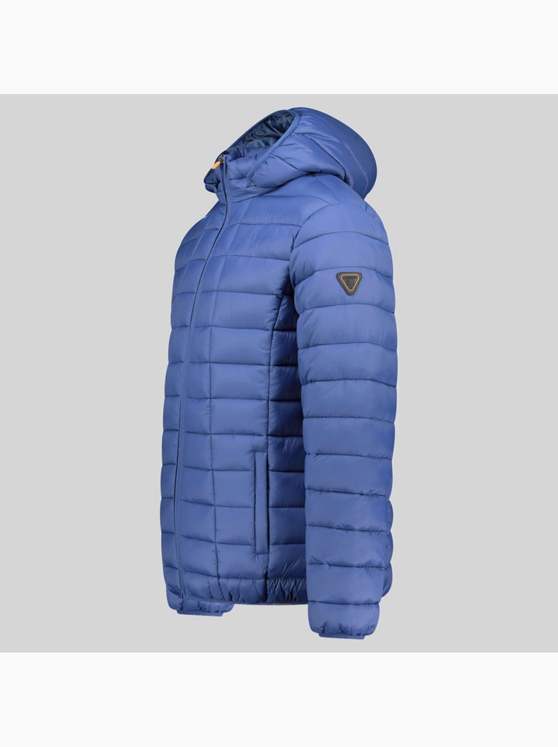 Casaco acolchoado com capuz aipter hood – geographical norway Azul-jeans - Kiabi