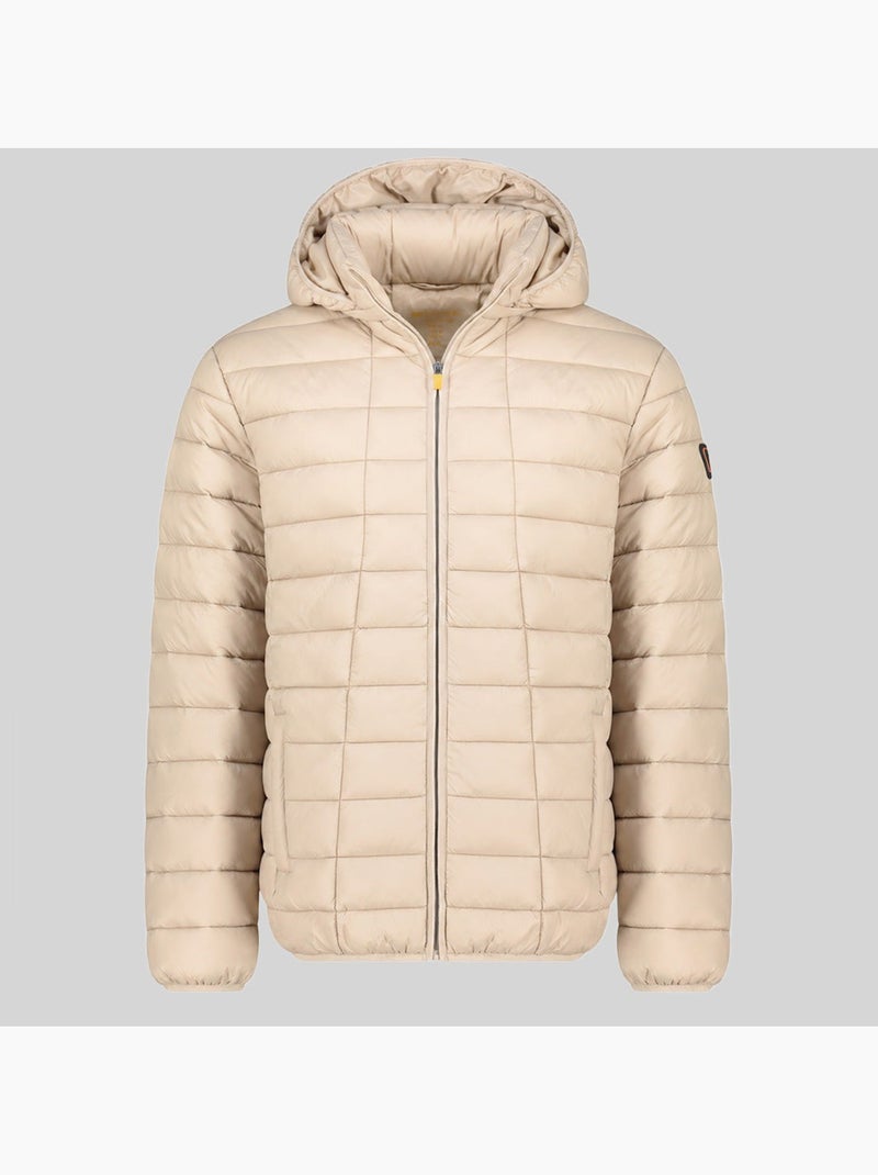 Casaco acolchoado com capuz aipter hood – geographical norway Bege - Kiabi