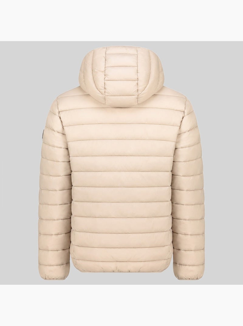 Casaco acolchoado com capuz aipter hood – geographical norway Bege - Kiabi