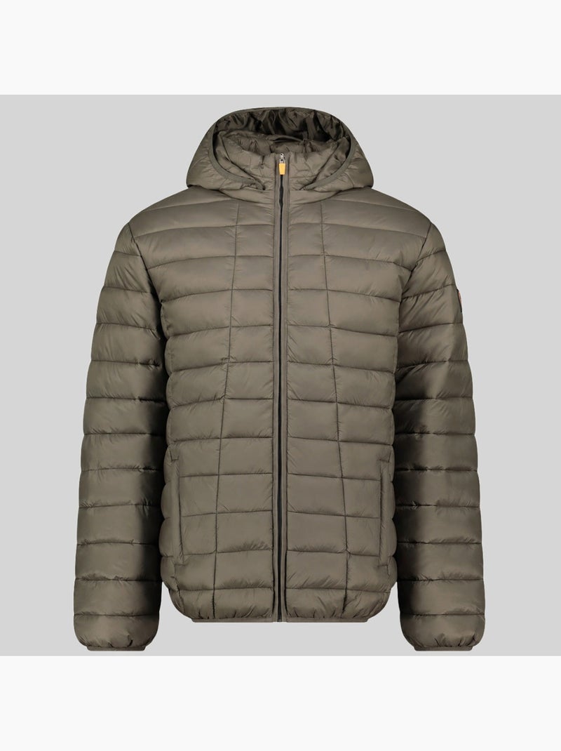Casaco acolchoado com capuz aipter hood – geographical norway Cáqui - Kiabi