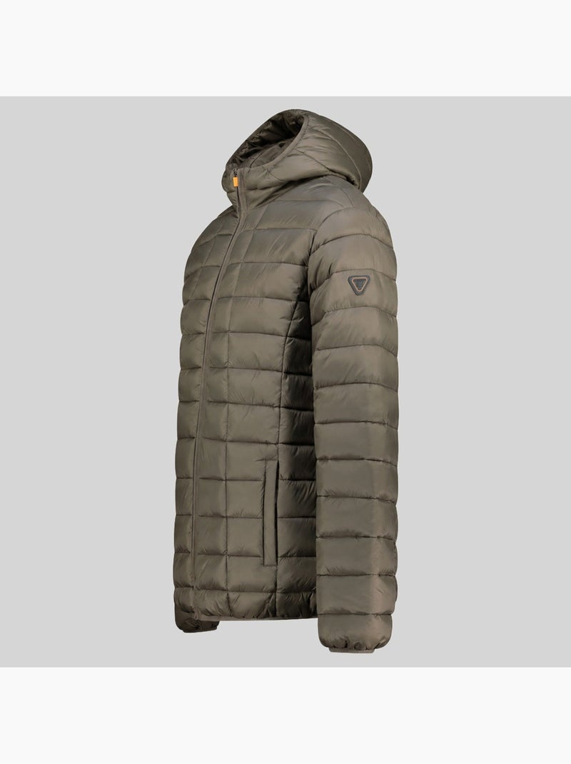 Casaco acolchoado com capuz aipter hood – geographical norway Cáqui - Kiabi