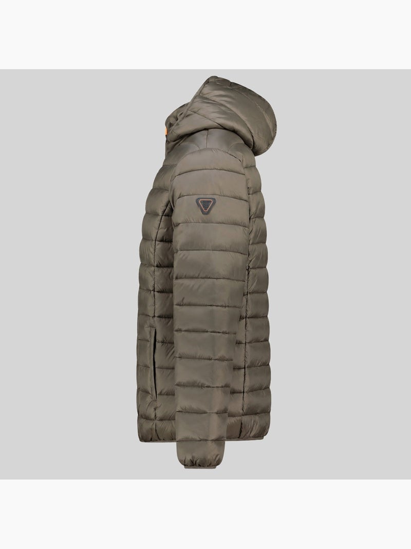 Casaco acolchoado com capuz aipter hood – geographical norway Cáqui - Kiabi
