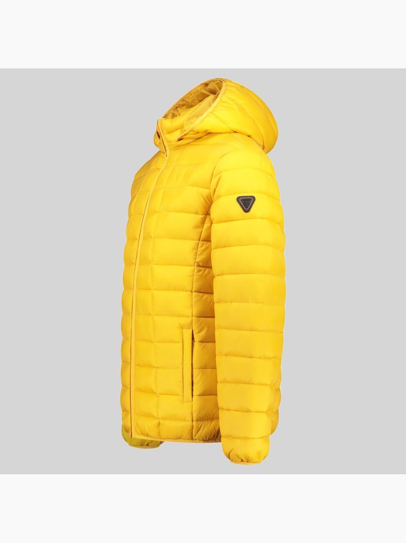 Casaco acolchoado com capuz aipter hood – geographical norway Mostarda - Kiabi