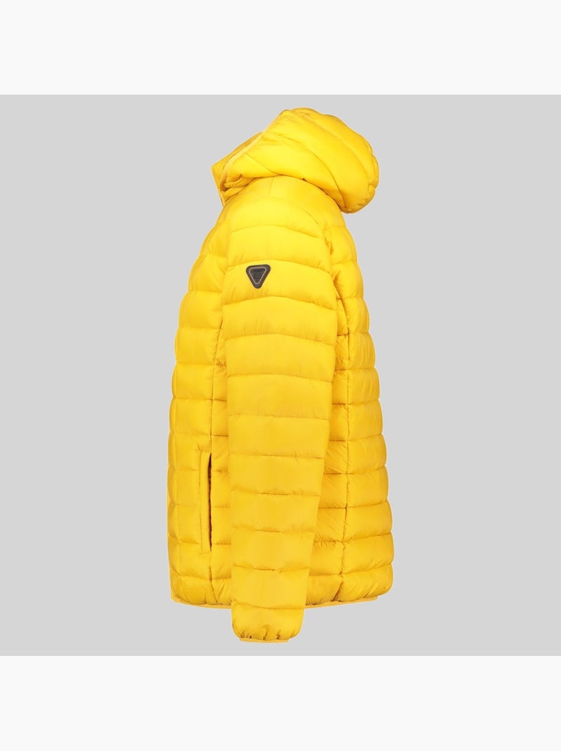 Casaco acolchoado com capuz aipter hood – geographical norway Mostarda - Kiabi