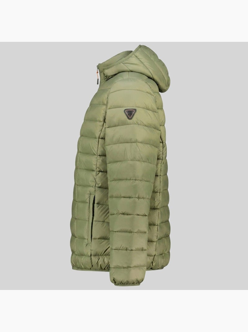 Casaco acolchoado com capuz aipter hood – geographical norway Verde oliva - Kiabi