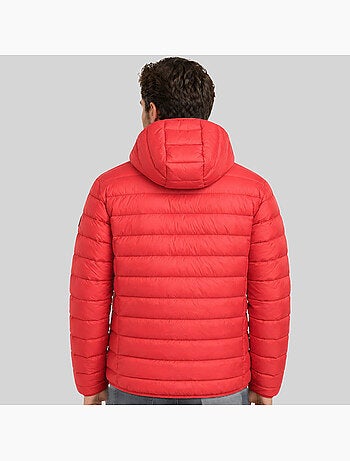 Casaco acolchoado com capuz aipter hood – geographical norway