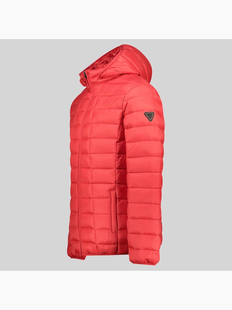 Casaco acolchoado com capuz aipter hood – geographical norway Vermelho - Kiabi