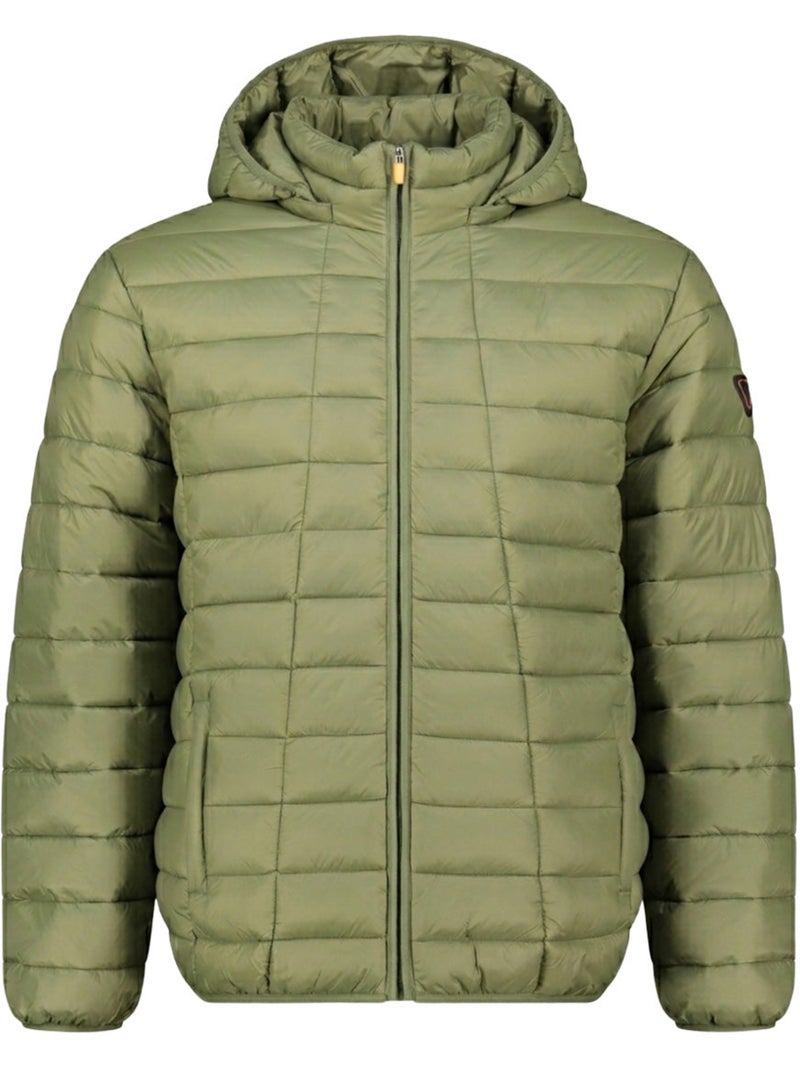 Casaco acolchoado com capuz aipteroral hood – kaporal Verde oliva - Kiabi