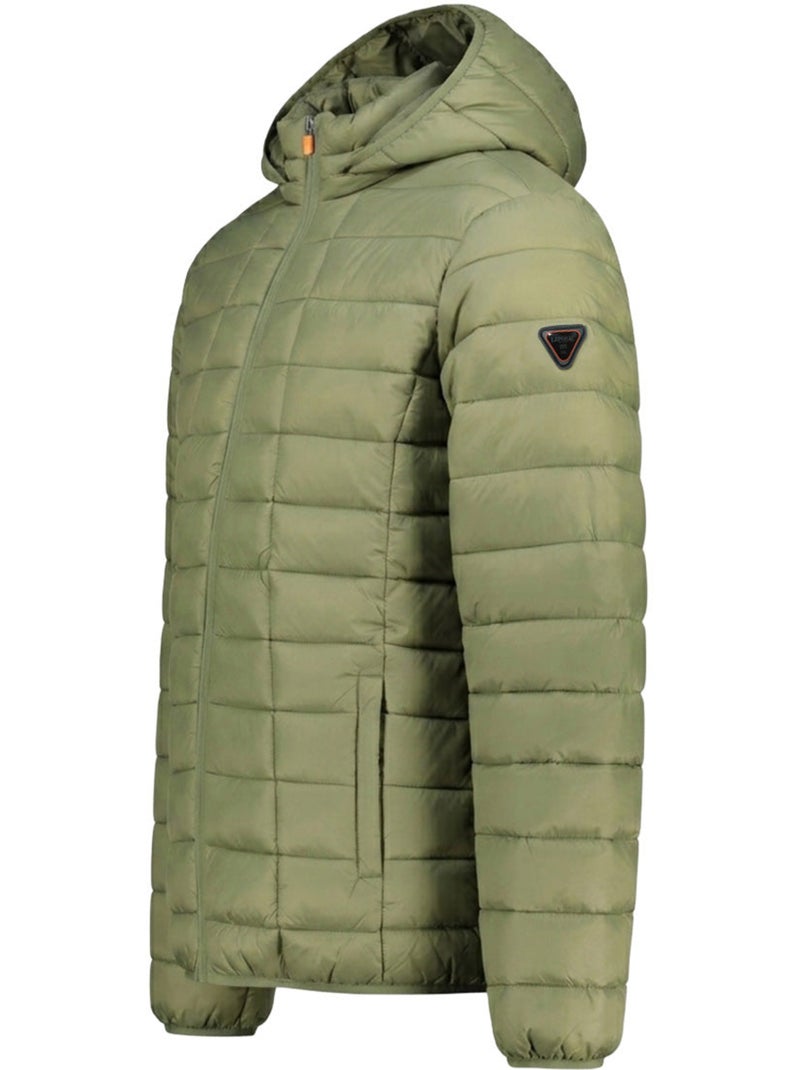Casaco acolchoado com capuz aipteroral hood – kaporal Verde oliva - Kiabi