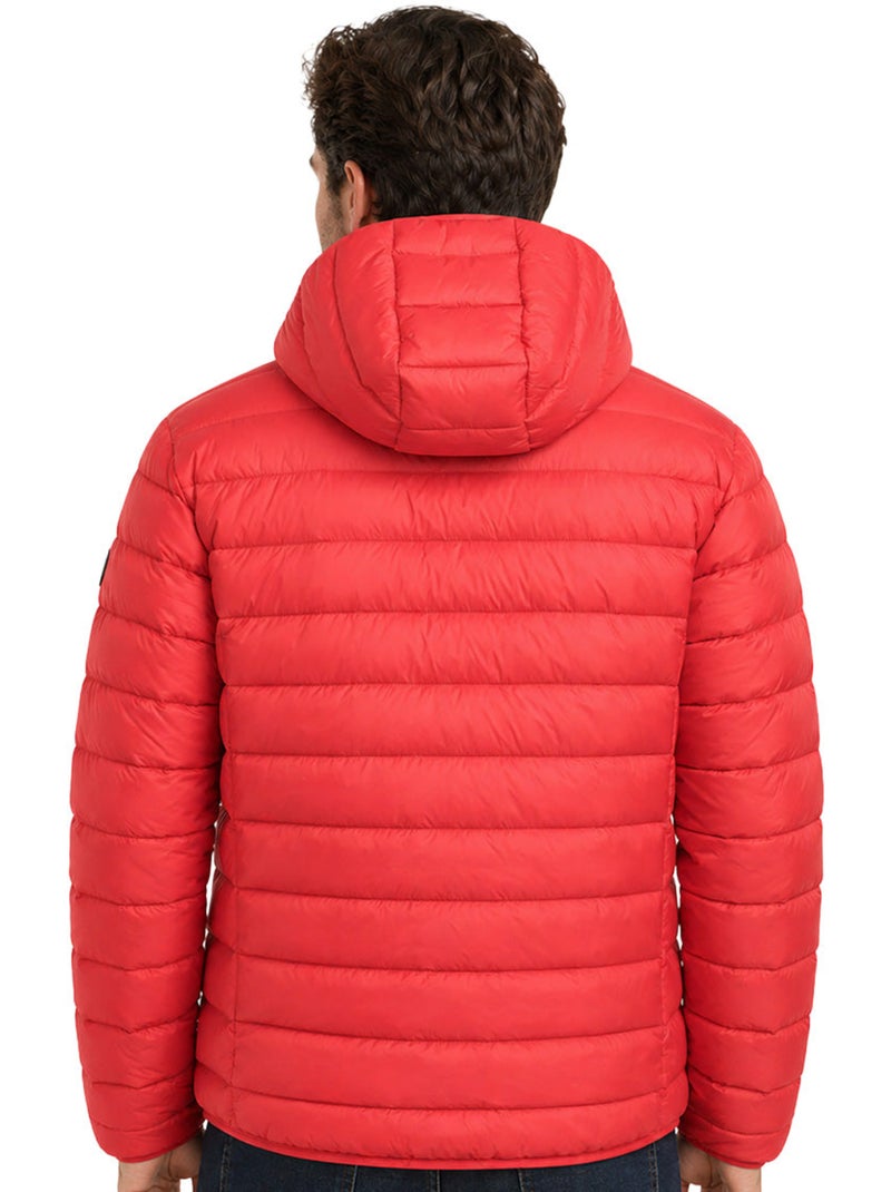 Casaco acolchoado com capuz aipteroral hood – kaporal Vermelho - Kiabi
