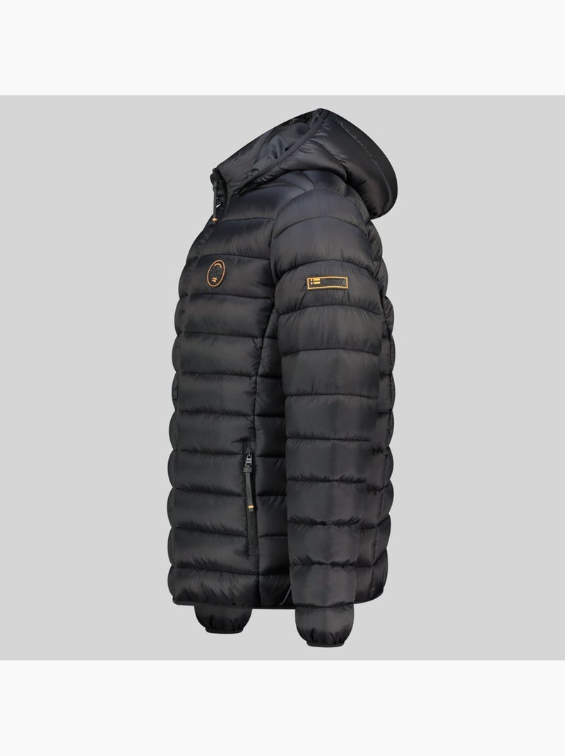 Casaco acolchoado com capuz amiglobolor hood – geographical norway Preto - Kiabi