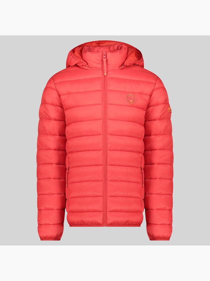 Casaco acolchoado com capuz amiglobolor hood – geographical norway Vermelho - Kiabi