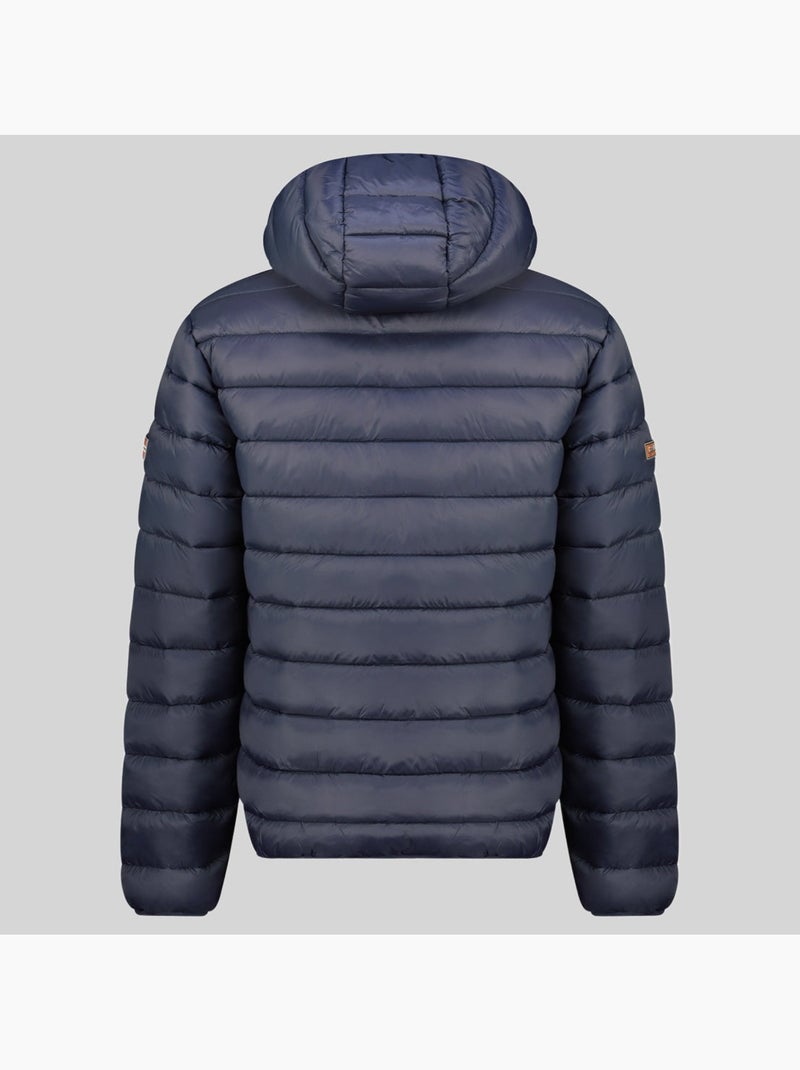 Casaco acolchoado com capuz amigoflag hood – geographical norway Azul-marinho - Kiabi