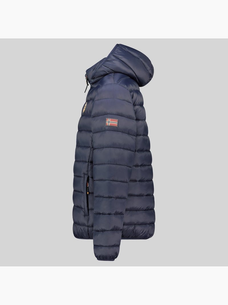 Casaco acolchoado com capuz amigoflag hood – geographical norway Azul-marinho - Kiabi