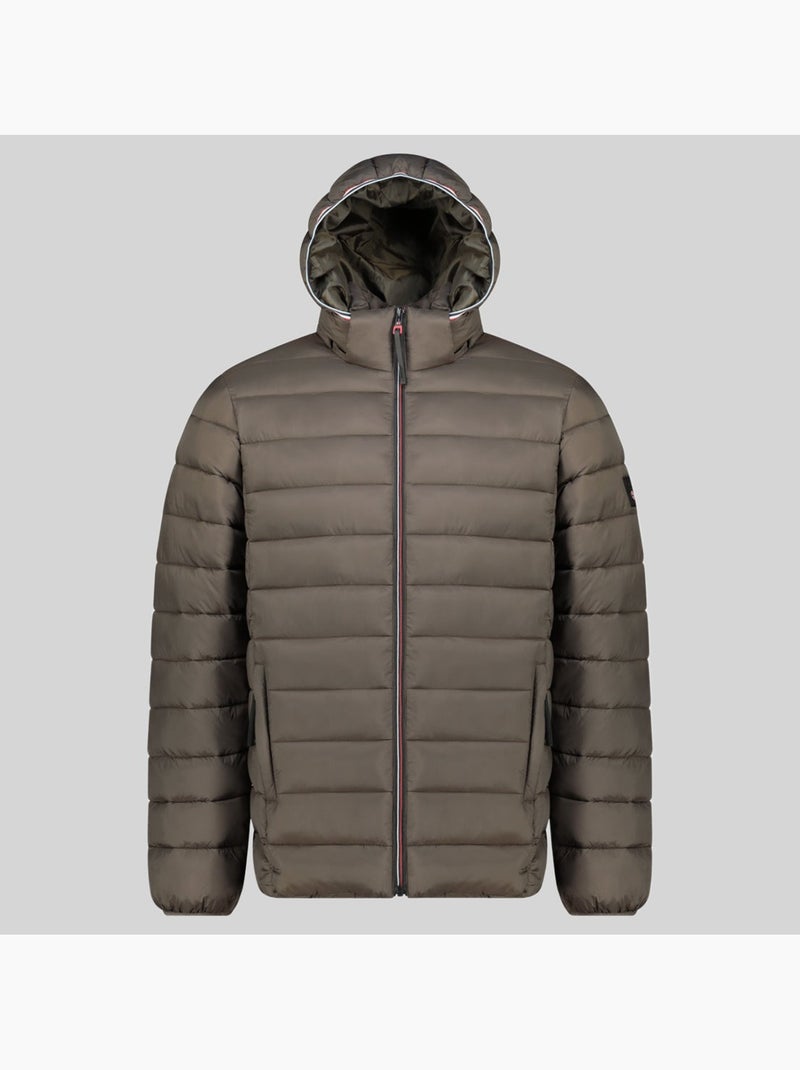 Casaco acolchoado com capuz amigotom hood – geographical norway Cáqui - Kiabi
