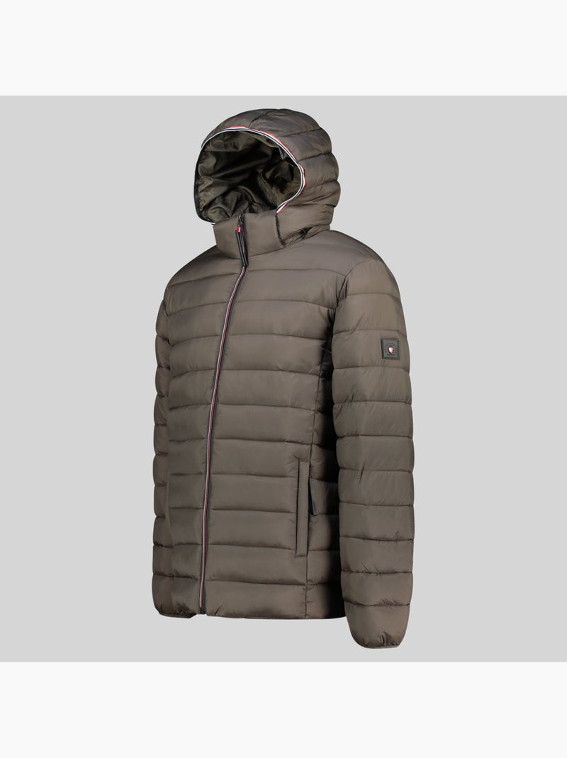 Casaco acolchoado com capuz amigotom hood – geographical norway Cáqui - Kiabi