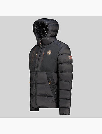 Casaco acolchoado com capuz anatolium – geographical norway