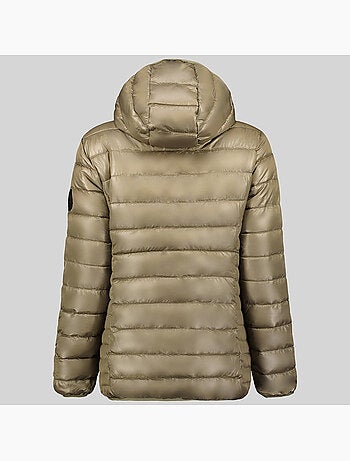 Casaco acolchoado com capuz annecy hood – geographical norway