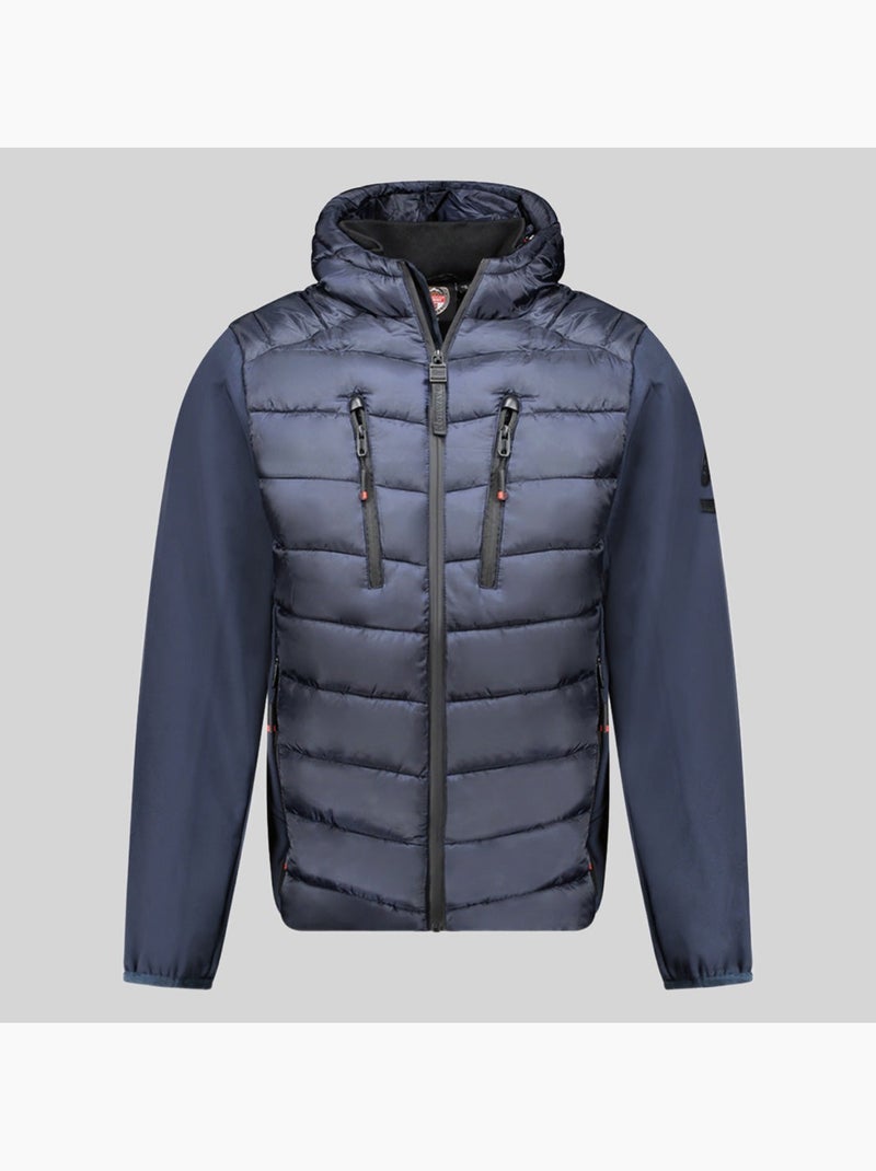 Casaco acolchoado com capuz arkan – geographical norway Azul-marinho - Kiabi