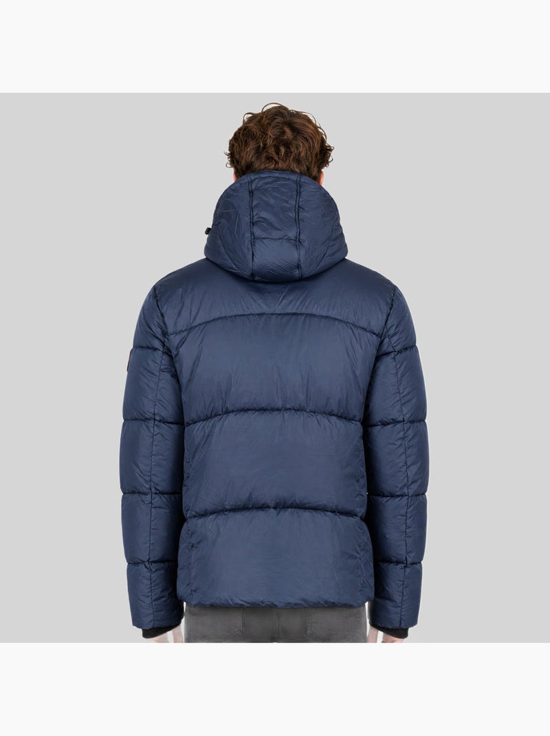 Casaco acolchoado com capuz armenie – geographical norway Azul-marinho - Kiabi