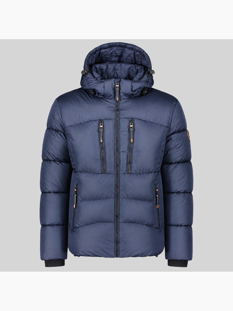 Casaco acolchoado com capuz armenie – geographical norway Azul-marinho - Kiabi
