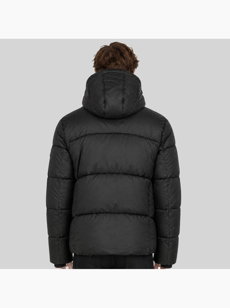 Casaco acolchoado com capuz armenie – geographical norway Preto - Kiabi
