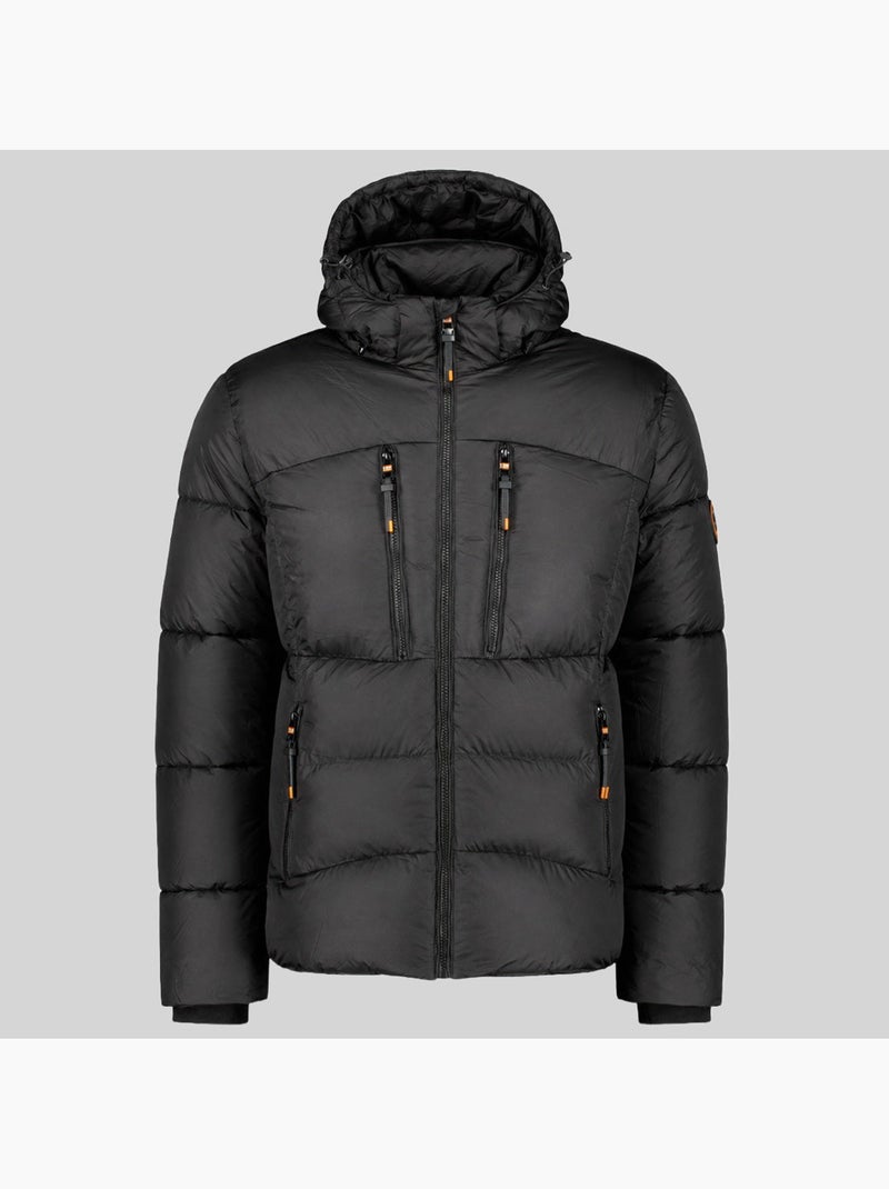 Casaco acolchoado com capuz armenie – geographical norway Preto - Kiabi