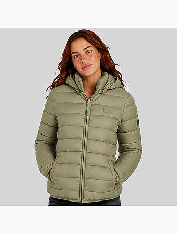 Casaco acolchoado com capuz atichoko hood – geographical norway