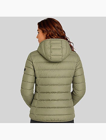Casaco acolchoado com capuz atichoko hood – geographical norway
