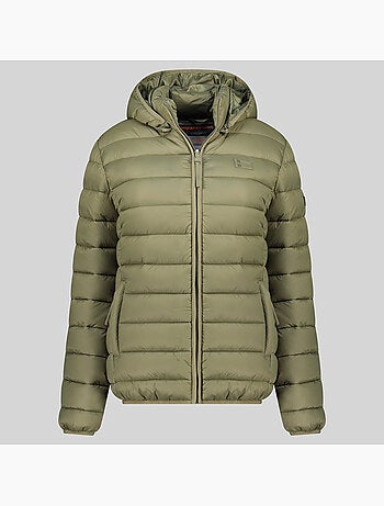 Casaco acolchoado com capuz atichoko hood – geographical norway