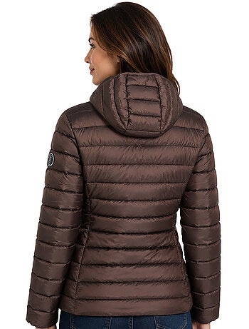 Casaco acolchoado com capuz atikashine – geographical norway