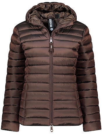 Casaco acolchoado com capuz atikashine – geographical norway