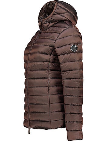 Casaco acolchoado com capuz atikashine – geographical norway