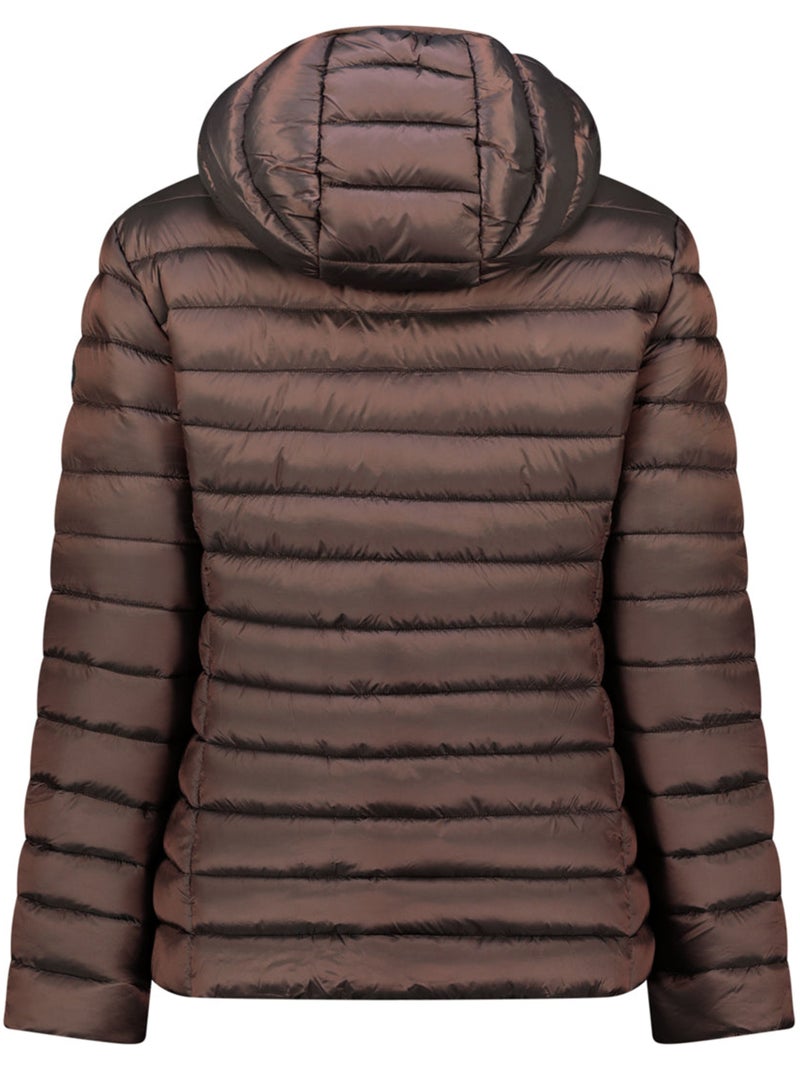 Casaco acolchoado com capuz atikashine – geographical norway Castanho-escuro - Kiabi