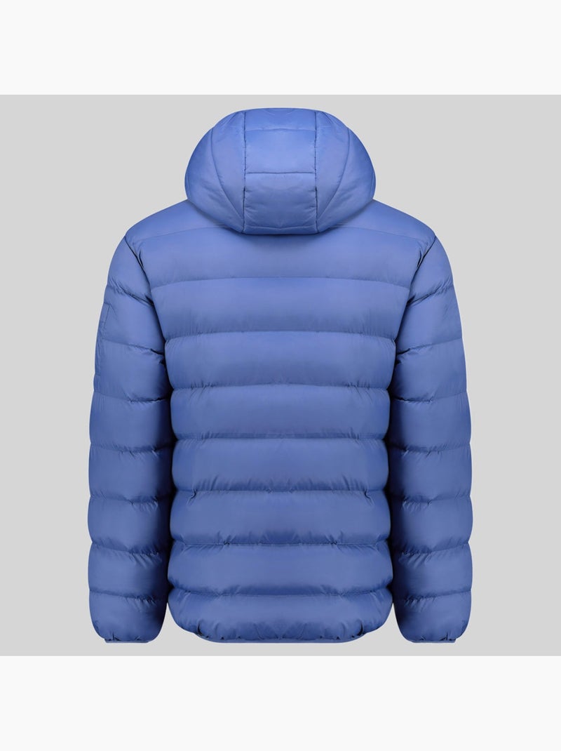 Casaco acolchoado com capuz avalanche hood – geographical norway Azul-jeans - Kiabi