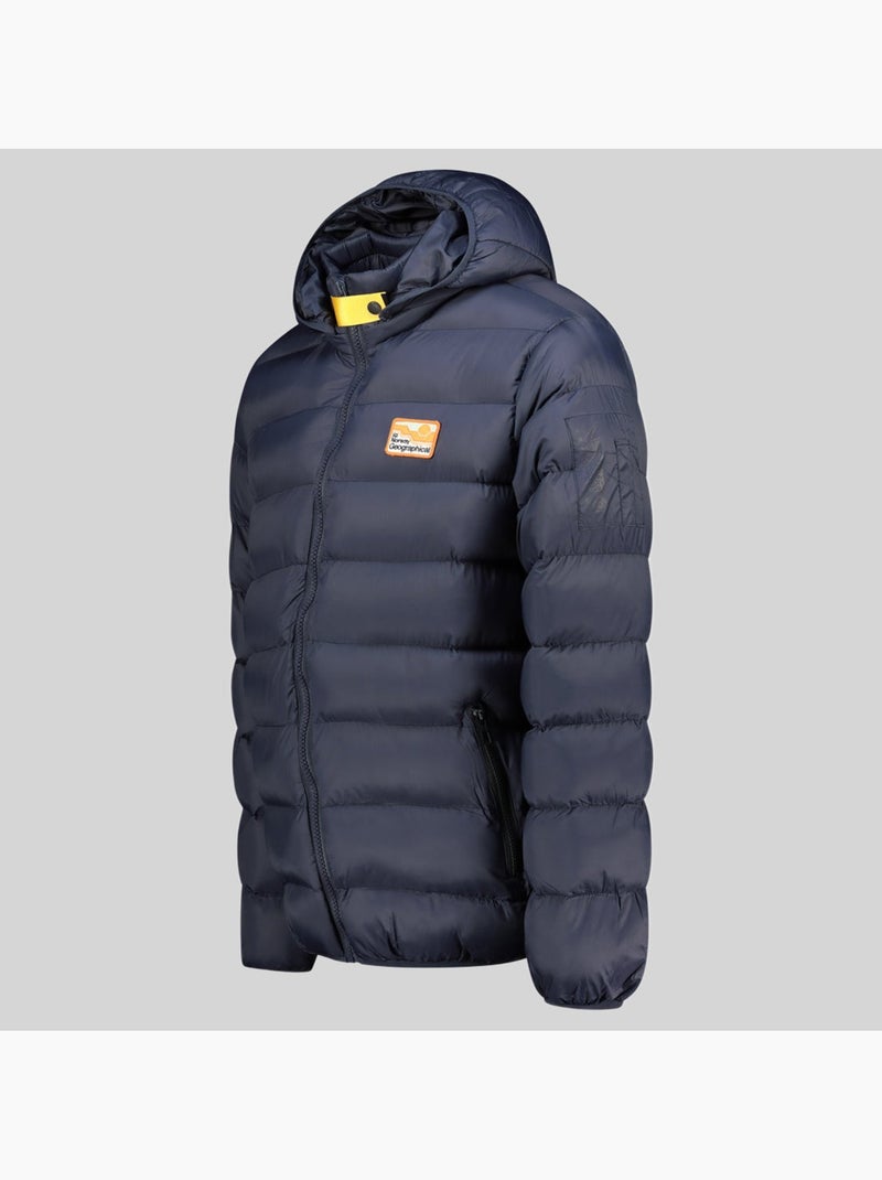 Casaco acolchoado com capuz avalanche hood – geographical norway Azul-marinho - Kiabi