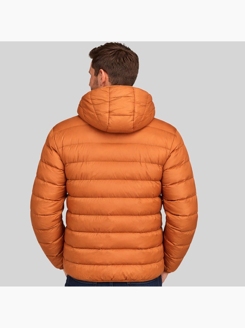 Casaco acolchoado com capuz avalanche hood – geographical norway Camelo - Kiabi
